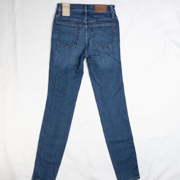 NEW Madewell 10" High-Rise Skinny Jeans in‎ Bradshaw Wash, size 25 - Picture 11 of 16